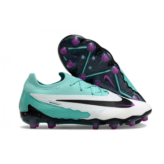 Mejor calidad  Hombre/Mujer Nike Phantom GX Elite AG Teal Negro Zapatos De Futbol