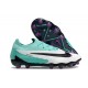 Mejor calidad  Hombre/Mujer Nike Phantom GX Elite AG Teal Negro Zapatos De Futbol