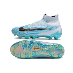 Hombre/Mujer Nike Phantom GX Elite FG High top Azul Zapatos De Futbol