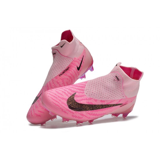 Comprar ahora  Hombre/Mujer Nike Phantom GX Elite FG High top Rosa Zapatos De Futbol
