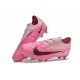 Mejor calidad  Hombre/Mujer Nike Phantom GX Elite FG Rosa Negro Zapatos De Futbol