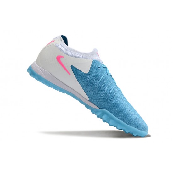 Explorar  Nike Phantom GX II Elite TF Azul Blanco Hombre Zapatos De Futbol