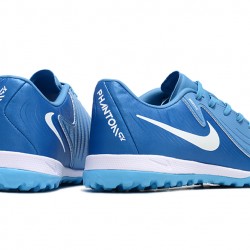 Nike Phantom GX II ACAD LV8 TF Azul Blanco Hombre Zapatos De Futbol
