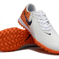 Nike Phantom GX II ACAD LV8 TF Blanco Naranja Hombre Zapatos De Futbol