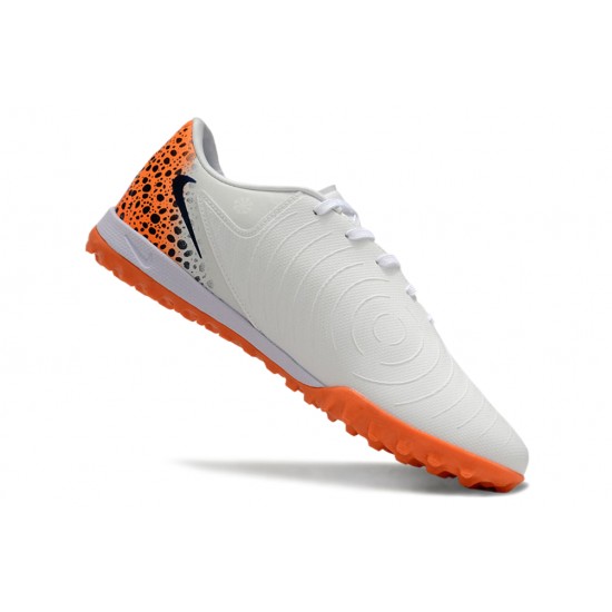 Descubrir  Nike Phantom GX II ACAD LV8 TF Blanco Naranja Hombre Zapatos De Futbol