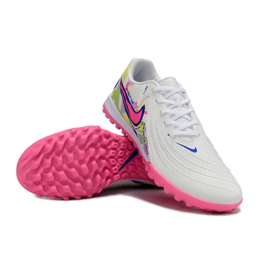Comprar ahora  Nike Phantom GX II ACAD LV8 TF Blanco Rosa Hombre Zapatos De Futbol