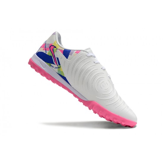 Comprar ahora  Nike Phantom GX II ACAD LV8 TF Blanco Rosa Hombre Zapatos De Futbol