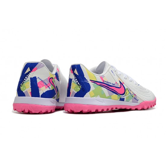 Comprar ahora  Nike Phantom GX II ACAD LV8 TF Blanco Rosa Hombre Zapatos De Futbol