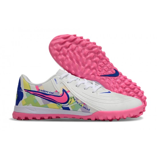 Comprar ahora  Nike Phantom GX II ACAD LV8 TF Blanco Rosa Hombre Zapatos De Futbol