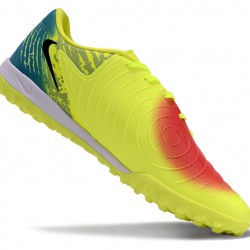 Nike Phantom GX II ACAD LV8 TF Amarillo Negro Hombre Zapatos De Futbol