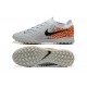 Alta calidad Nike Phantom GX II Elite TF Blanco Naranja Hombre Zapatos De Futbol