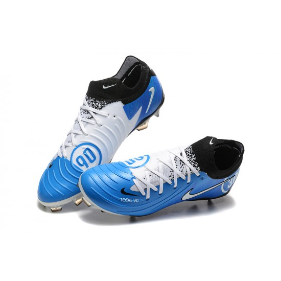 Calidad superior  Nike Phantom Luna Elite FG Azul Negro Hombre Zapatos De Futbol