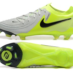 Nike Phantom Luna Elite FG Chartreuse Negro Hombre Zapatos De Futbol