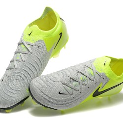 Nike Phantom Luna Elite FG Chartreuse Negro Hombre Zapatos De Futbol