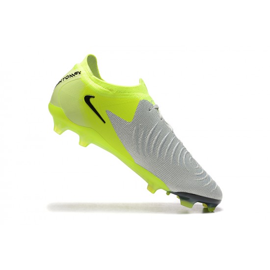 Tienda  Nike Phantom Luna Elite FG Chartreuse Negro Hombre Zapatos De Futbol