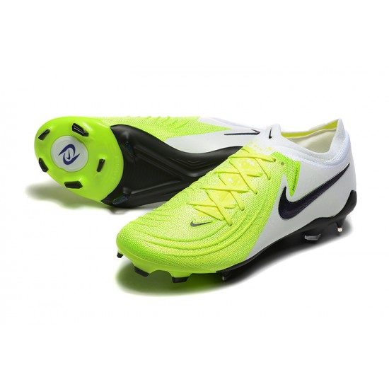 Comprar  Nike Phantom Luna Elite FG Chartreuse y Negro Hombre Zapatos De Futbol