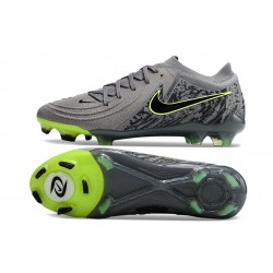 Nike Phantom Luna Elite FG Gris Negro Hombre Zapatos De Futbol