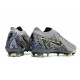 Alta calidad Nike Phantom Luna Elite FG Gris Negro Hombre Zapatos De Futbol
