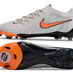 Nike Phantom Luna Elite FG Gris Naranja Hombre Zapatos De Futbol