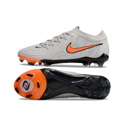 Nike Phantom Luna Elite FG Gris Naranja Hombre Zapatos De Futbol