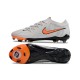 Mejor calidad  Nike Phantom Luna Elite FG Gris Naranja Hombre Zapatos De Futbol