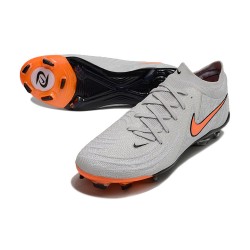 Nike Phantom Luna Elite FG Gris Naranja Hombre Zapatos De Futbol