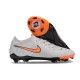 Mejor calidad  Nike Phantom Luna Elite FG Gris Naranja Hombre Zapatos De Futbol