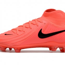 Nike Phantom Luna Elite FG High top Rojo Negro Zapatos De Futbol