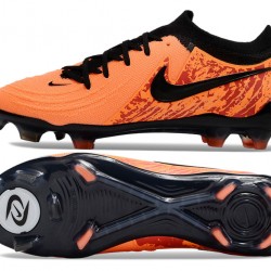 Nike Phantom Luna Elite FG Naranja Negro Hombre Zapatos De Futbol