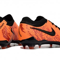 Nike Phantom Luna Elite FG Naranja Negro Hombre Zapatos De Futbol
