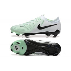 Nike Phantom Luna Elite FG Blanco Negro Hombre Zapatos De Futbol