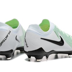 Nike Phantom Luna Elite FG Blanco Negro Hombre Zapatos De Futbol
