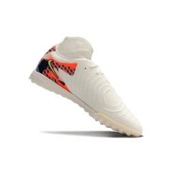 Nike Phantom Luna Elite TF High top Blanco Amarillo Hombre Zapatos De Futbol