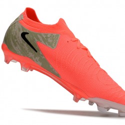 Hombre/Mujer Nike Phantom Luna Elite FG Rojo Negro Zapatos De Futbol