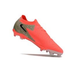 Hombre/Mujer Nike Phantom Luna Elite FG Rojo Negro Zapatos De Futbol