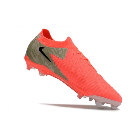 Explorar  Hombre/Mujer Nike Phantom Luna Elite FG Rojo Negro Zapatos De Futbol