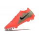 Explorar  Hombre/Mujer Nike Phantom Luna Elite FG Rojo Negro Zapatos De Futbol