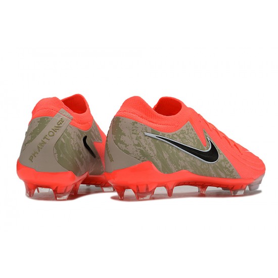 Explorar  Hombre/Mujer Nike Phantom Luna Elite FG Rojo Negro Zapatos De Futbol