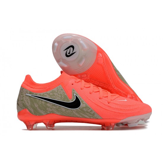 Explorar  Hombre/Mujer Nike Phantom Luna Elite FG Rojo Negro Zapatos De Futbol