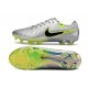 Tienda  Nike Tiempo Legend 10 Elite FG Plata Hombre Zapatos De Futbol