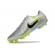 Tienda  Nike Tiempo Legend 10 Elite FG Plata Hombre Zapatos De Futbol