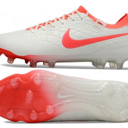 Nike Tiempo Legend 10 Elite FG Blanco Rosa Hombre Zapatos De Futbol