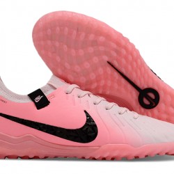 Nike Tiempo Legend 10 Elite TF Rosa Blanco Hombre Zapatos De Futbol