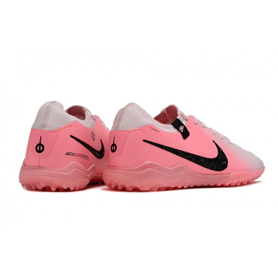 Descubrir  Nike Tiempo Legend 10 Elite TF Rosa Blanco Hombre Zapatos De Futbol