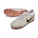 Mejor calidad  Hombre/Mujer Nike Tiempo Legend 10 Elite FG Oro Blanco Zapatos De Futbol