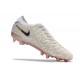 Mejor calidad  Hombre/Mujer Nike Tiempo Legend 10 Elite FG Oro Blanco Zapatos De Futbol