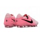 Tienda  Hombre/Mujer Nike Tiempo Legend 10 Elite FG Rosa y Blanco Zapatos De Futbol