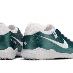 Hombre/Mujer Nike Tiempo Legend 10 Elite TF Teal Blanco Zapatos De Futbol