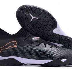 Puma Future 7 Ultimate TF Negro Blanco Hombre Zapatos De Futbol