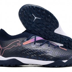 Puma Future 7 Ultimate TF Hombre Negro y Blanco Zapatos De Futbol